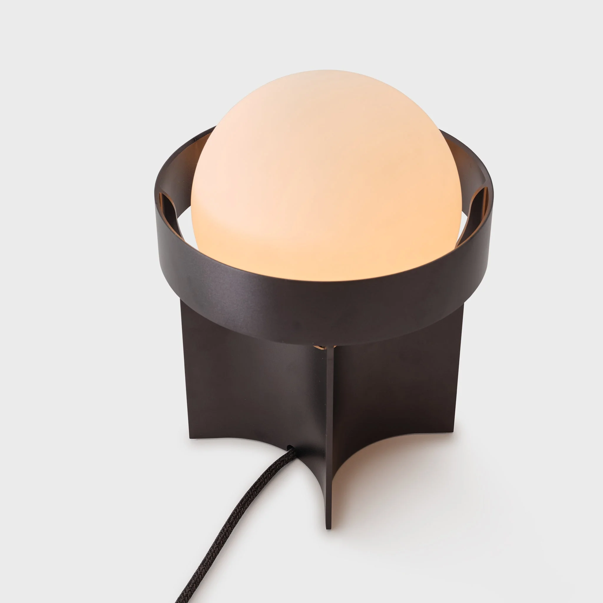 Loop Table Lamp in Dark Grey + Sphere IV - Image 4
