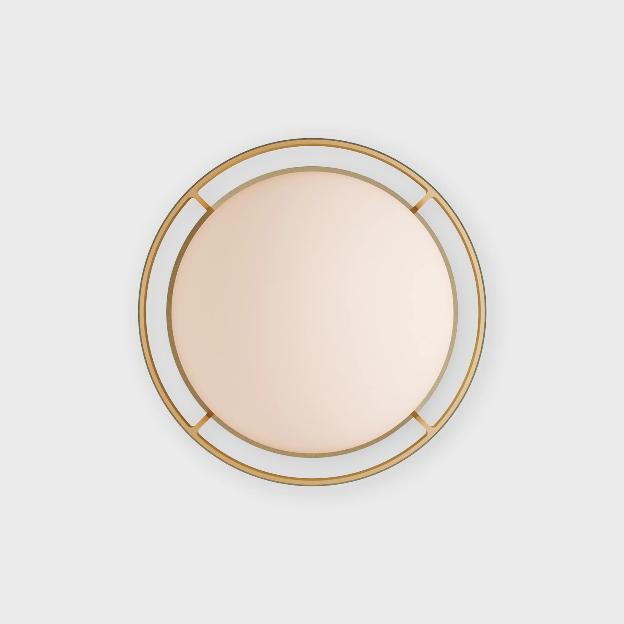 Loop Wall Light in Gold + Sphere IV - Image 6