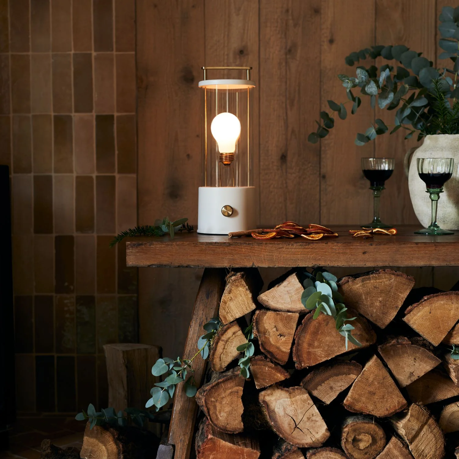 The Muse 1.0 Portable Lamp in Candlenut White - Set of 2 - Image 5