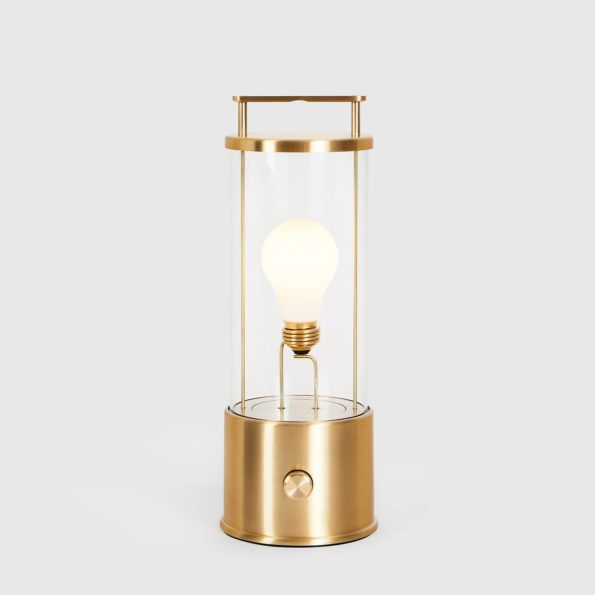 The Muse 1.0 Portable Lamp in Solid Brass