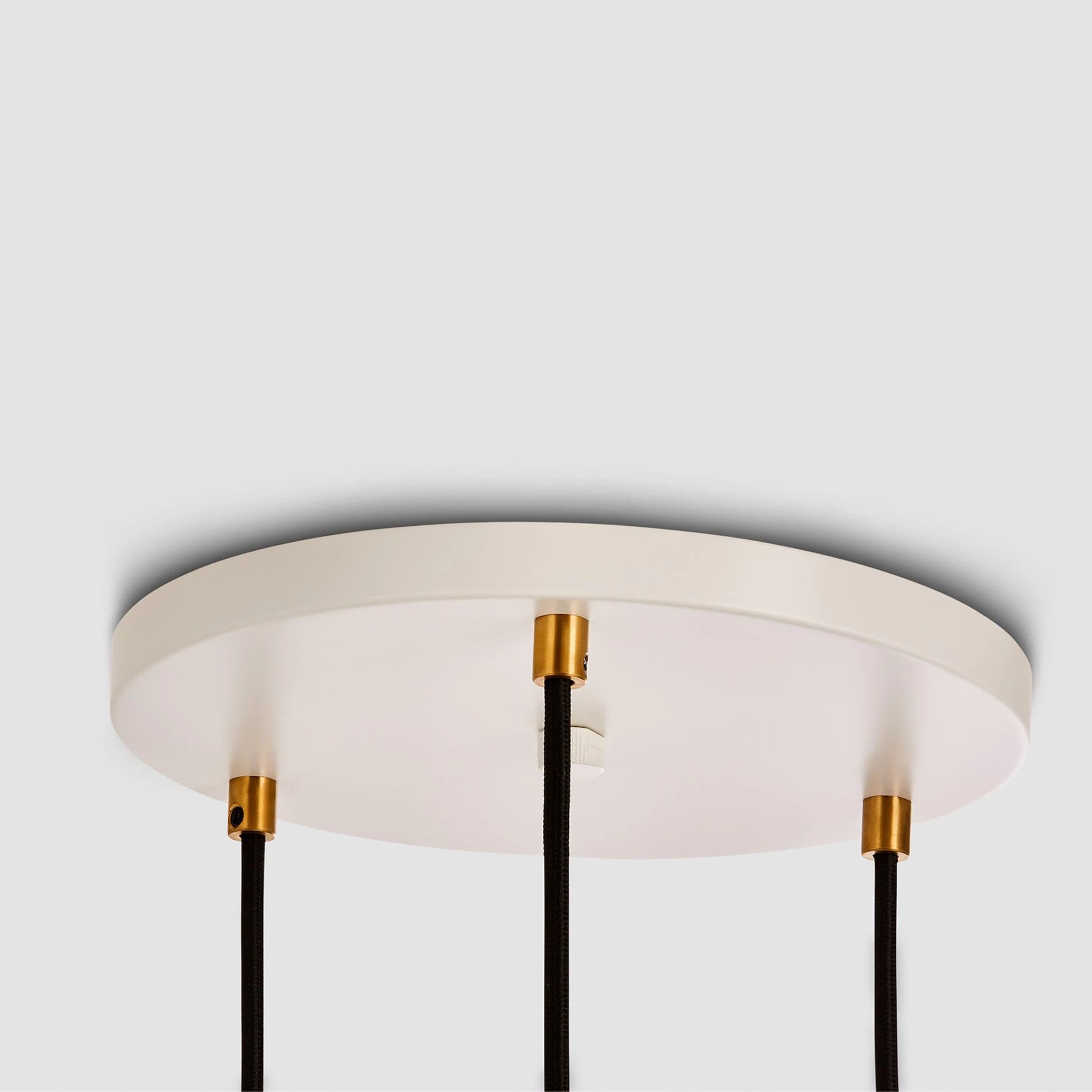 Triple Pendant in Brass + Sphere IV - Image 4